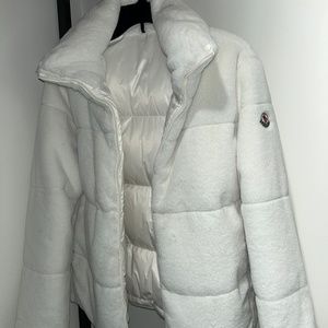 Moncler Pluvier Fleece Puffer Jacket